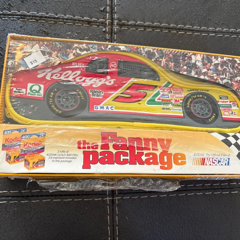 Red & Yellow NASCAR The Fanny Package- Fanny Pack